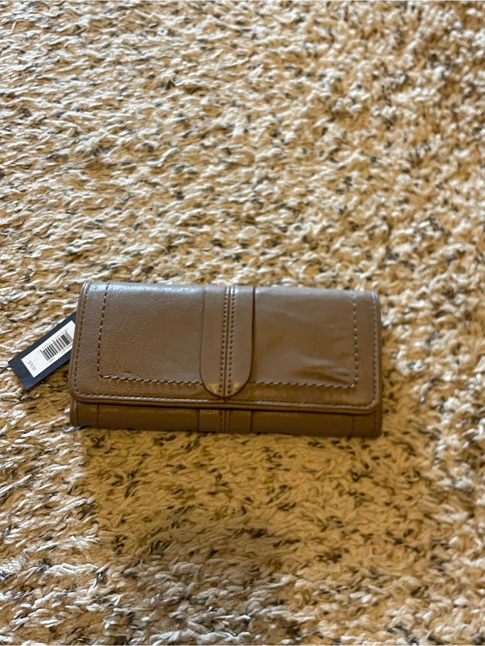 Brown Leather Phone Wallet - Banana Republic